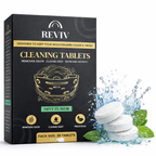 Reviv Cleaning Tablets, Deep Clean & Odor Removal (Mint Flavor)