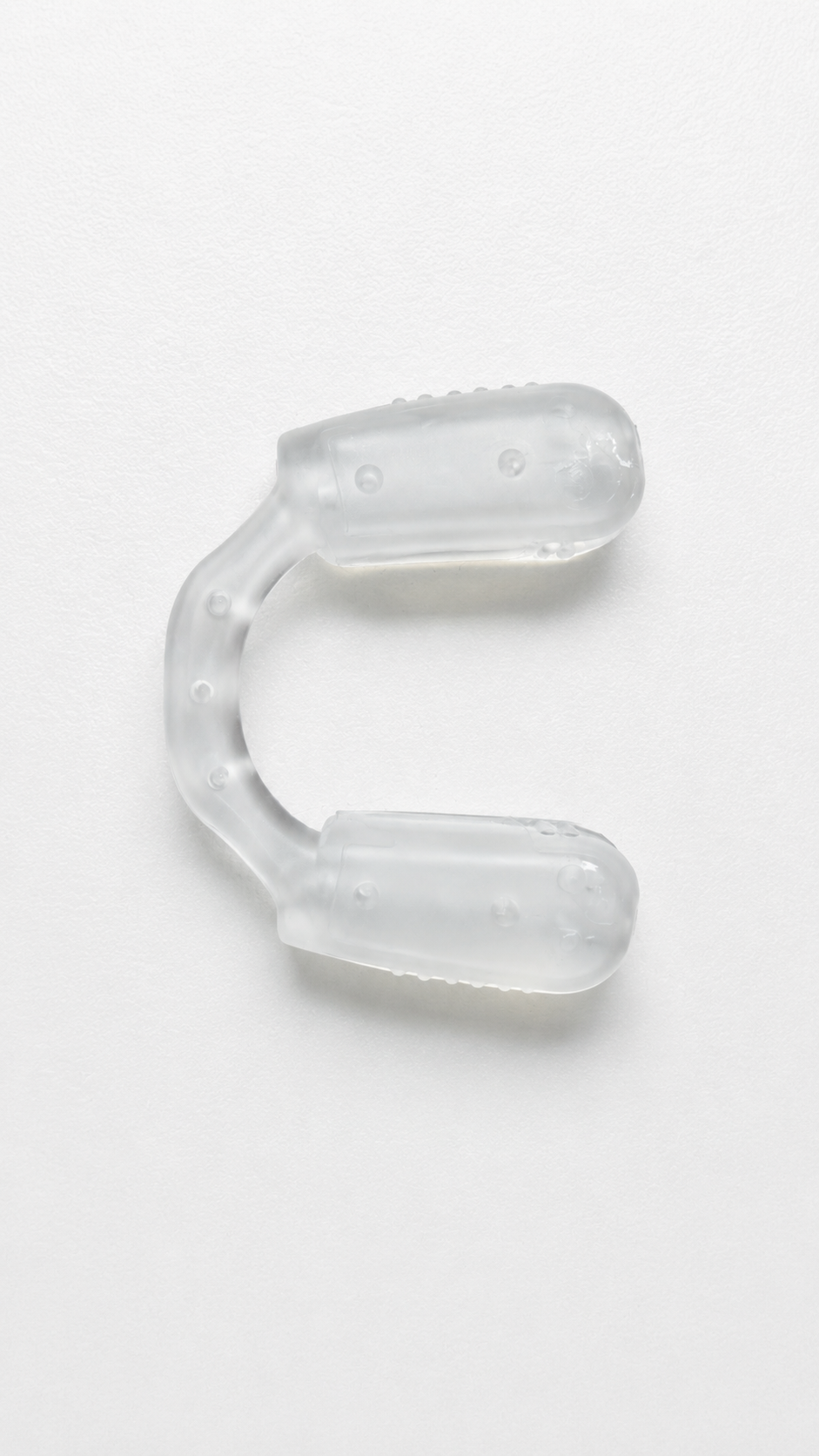 RD2 daytime mouthguard in daily use